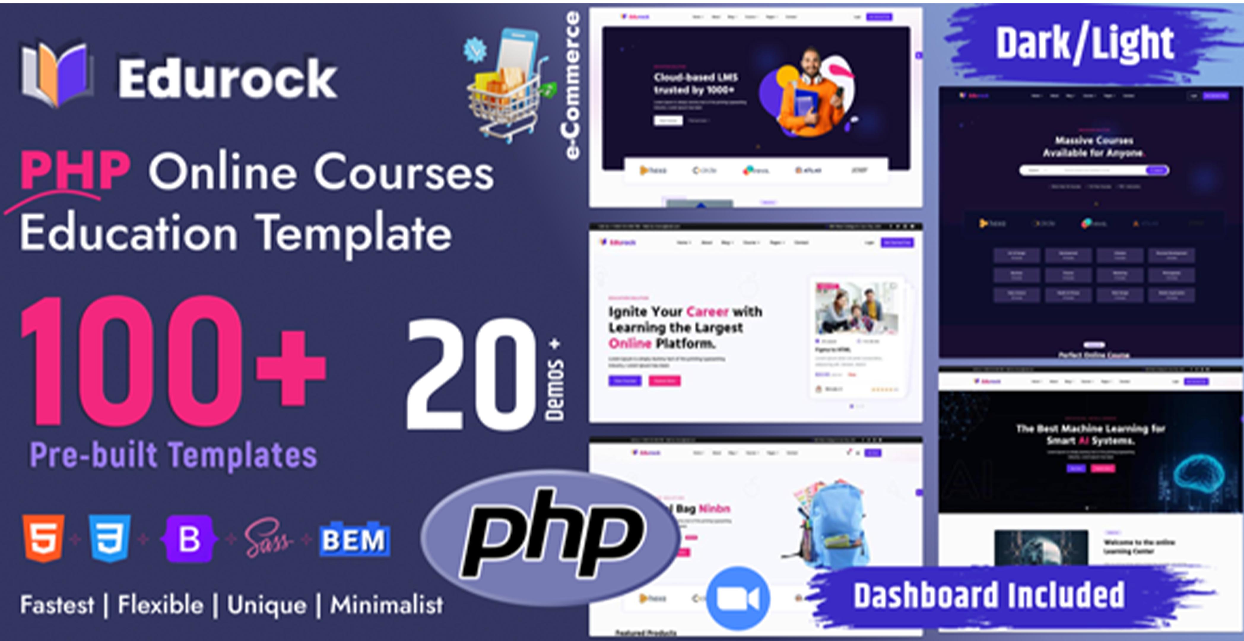 Edurock  Modèle d’éducation PHP