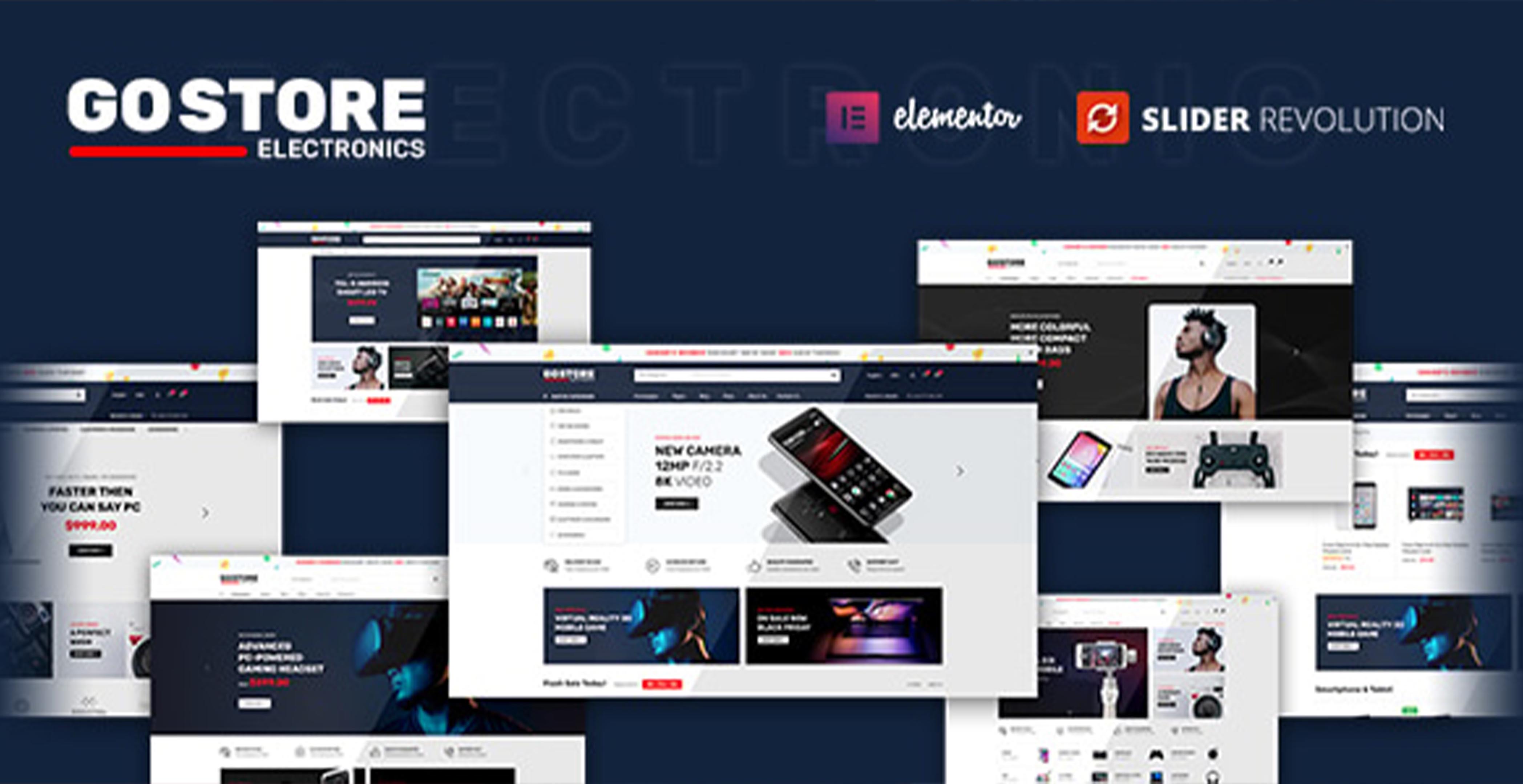 GoStore - Thème WordPress Elementor WooCommerce