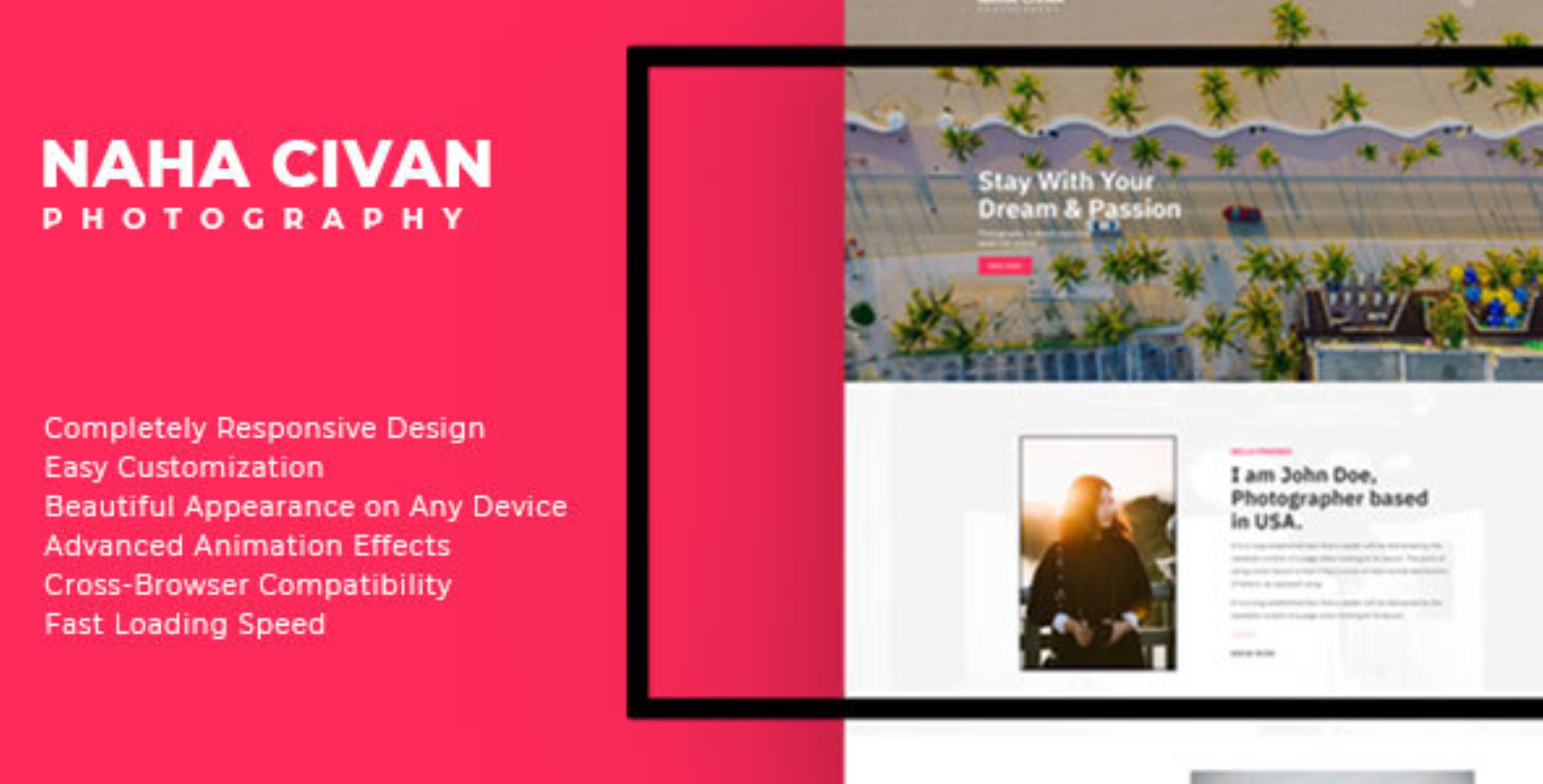 Naha Civan - Portfolio de photographie Bootstrap 5