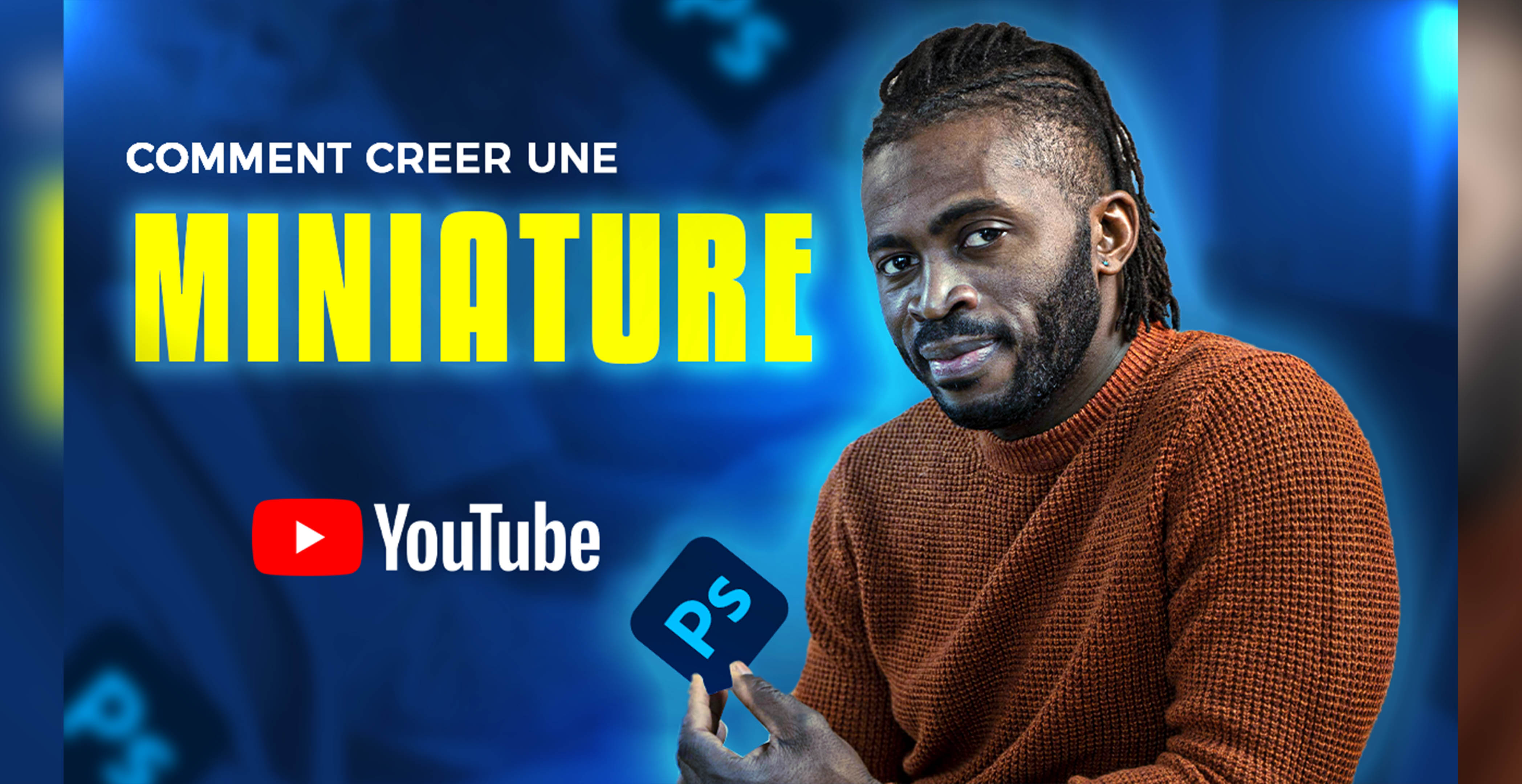 Miniature YouTube - Modèle PSD